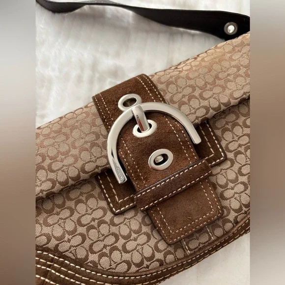 Coach Vintage 3628 Brown Mini Cs Soho Shoulder Bag - Picture 3 of 13